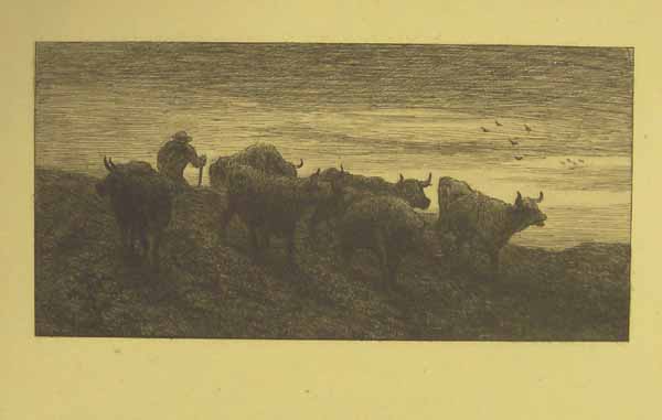 The Herdsman and six cows